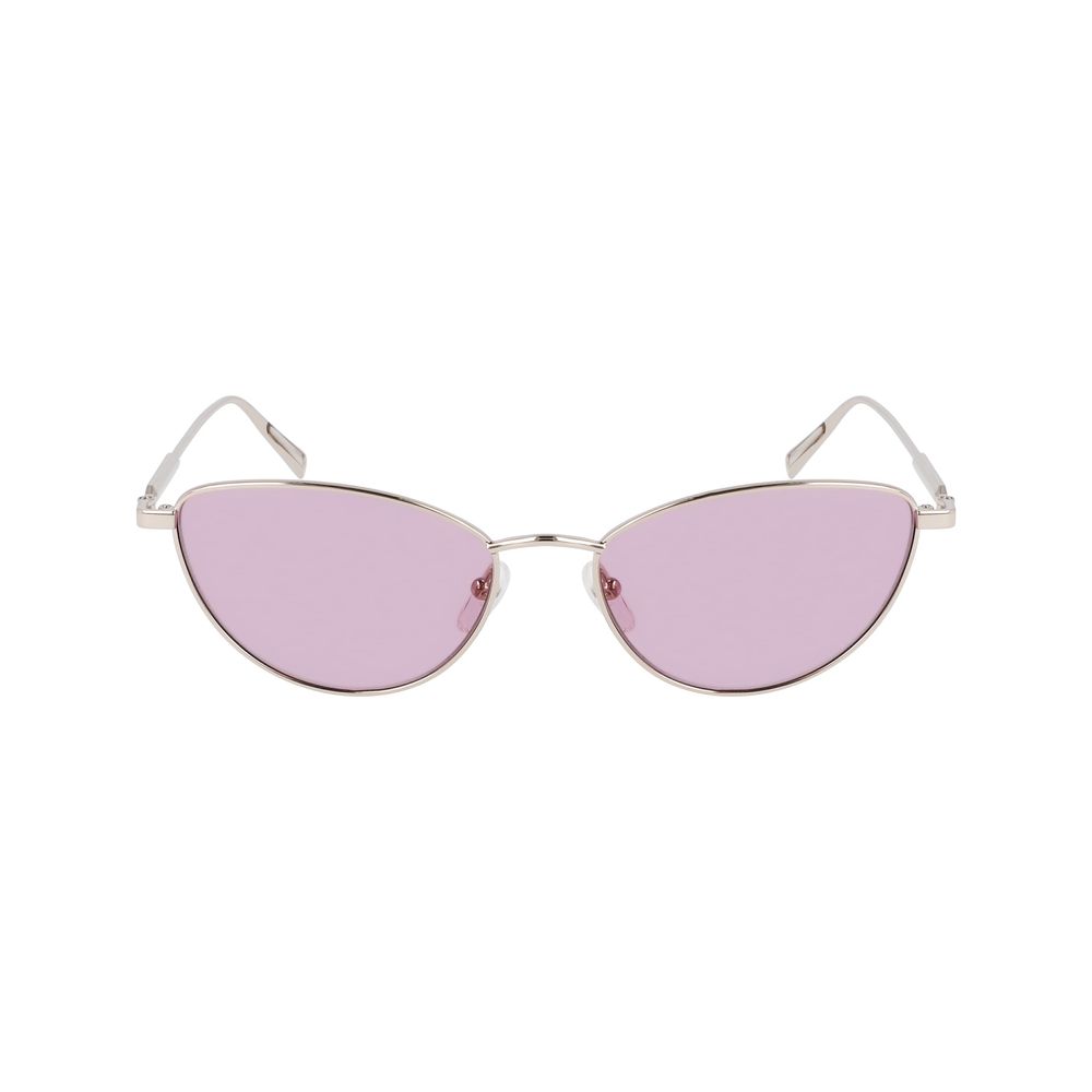 Rose Gold Metal Sunglasses