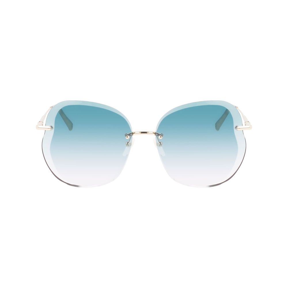 Gold Metal Sunglasses