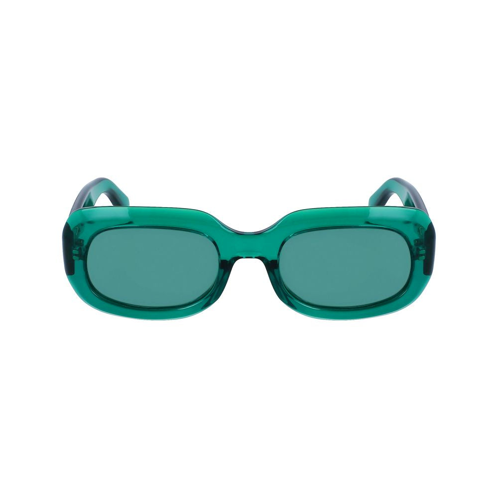 Green Injected Sunglasses
