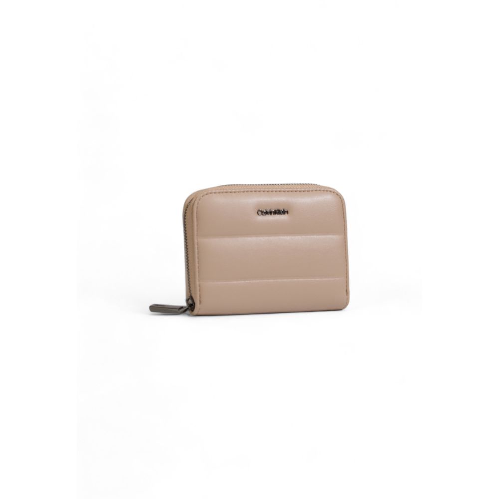 Gray Artificial Leather Wallet