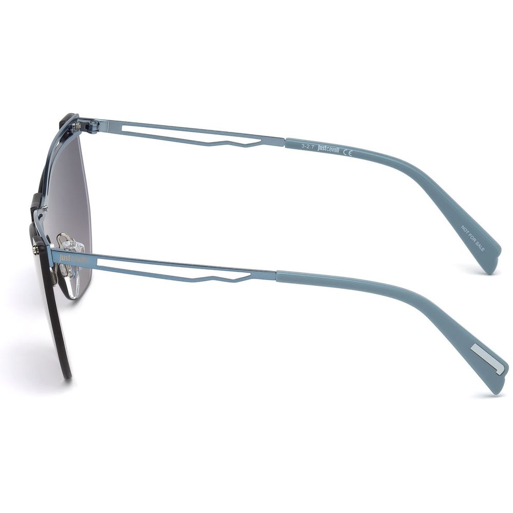Bicolor Metal Metal Metal Sunglasses
