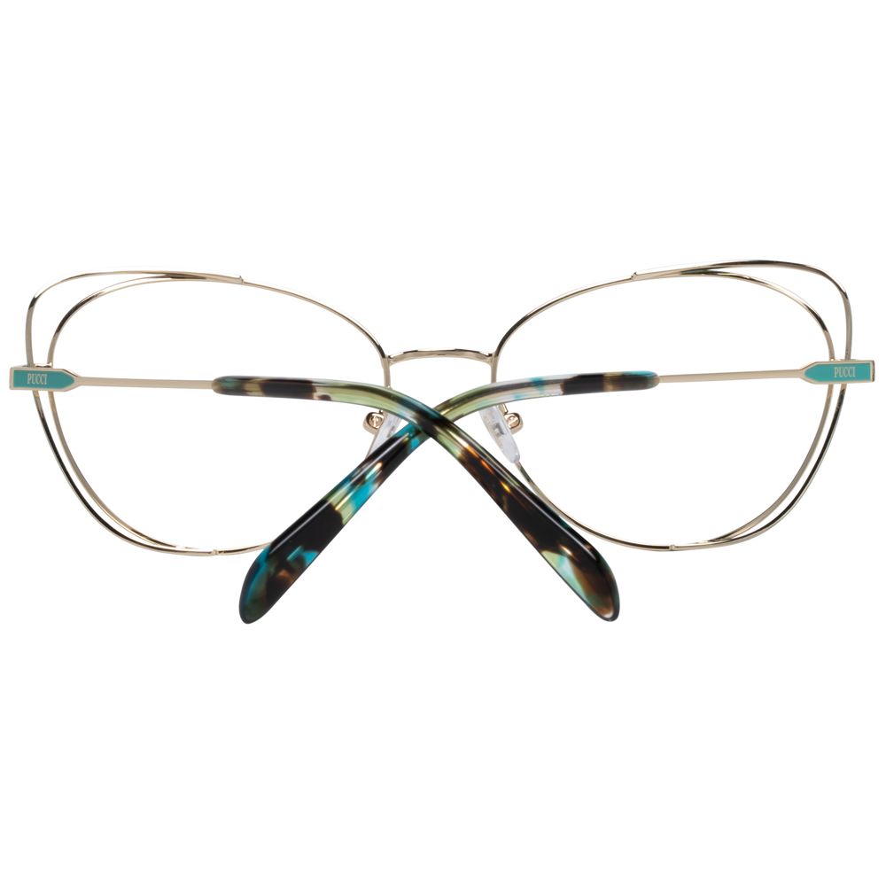 Gold Women Optical Frames
