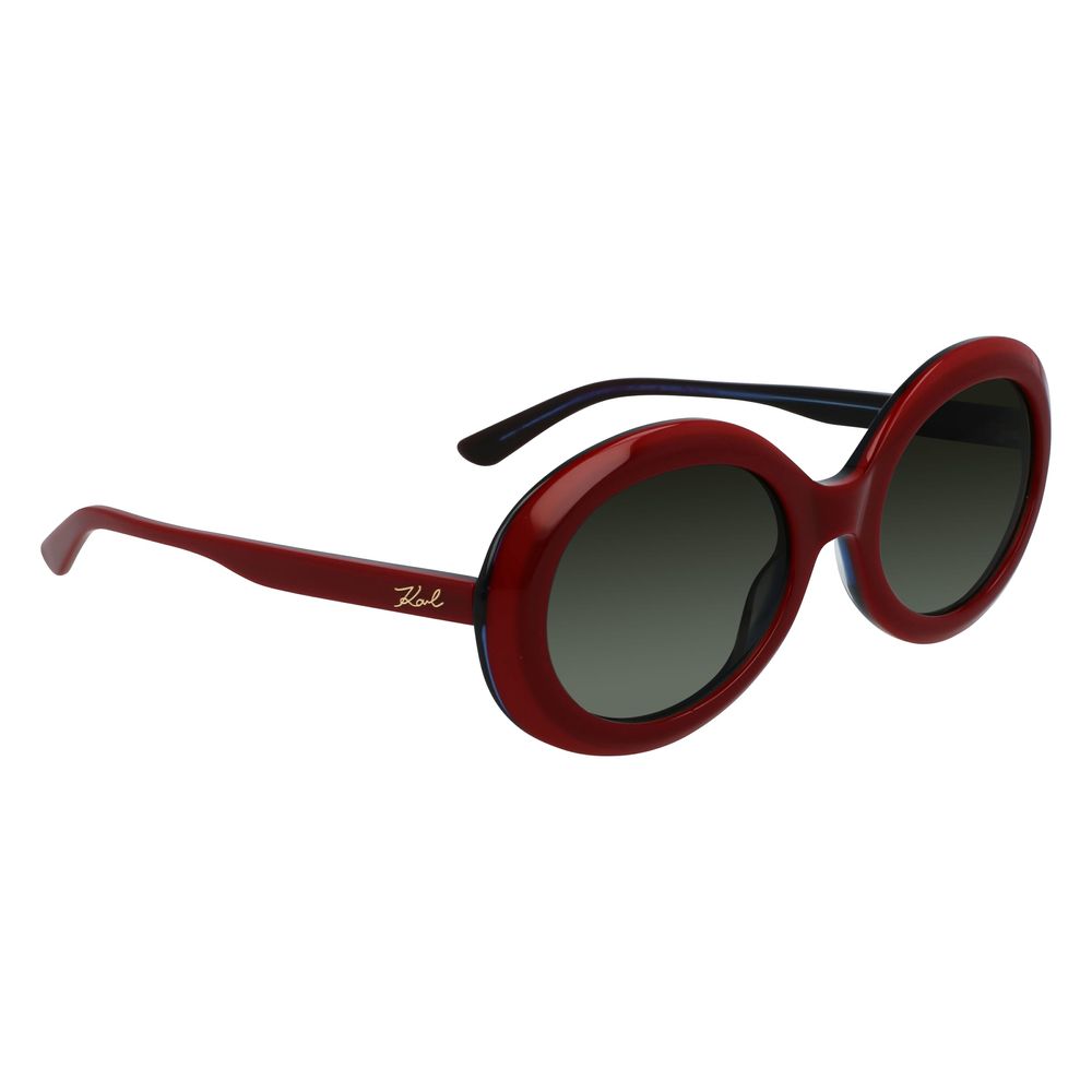 Red Acetate Sunglasses