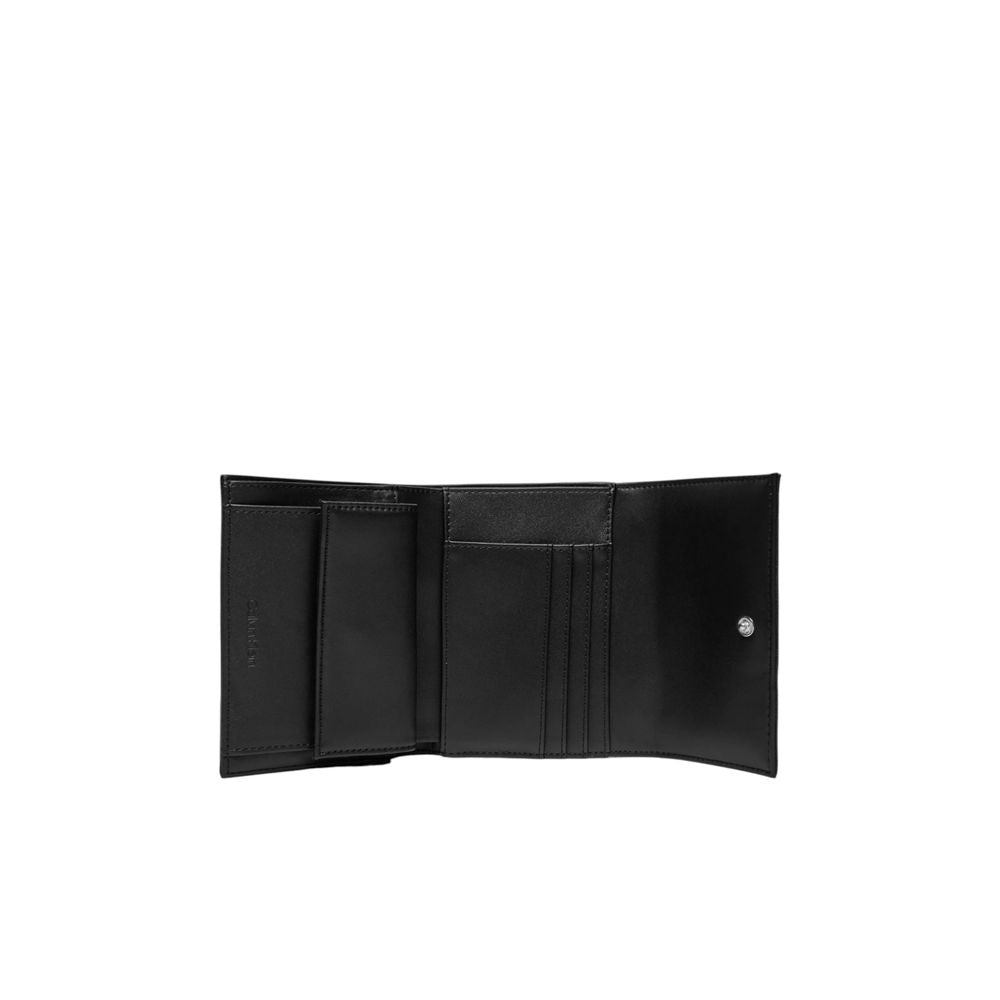 Black Recycled Polyester Wallet