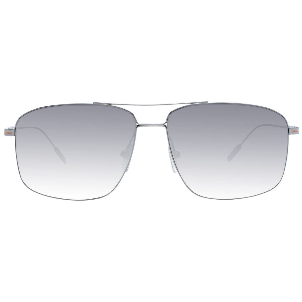 Gray Metal Sunglasses
