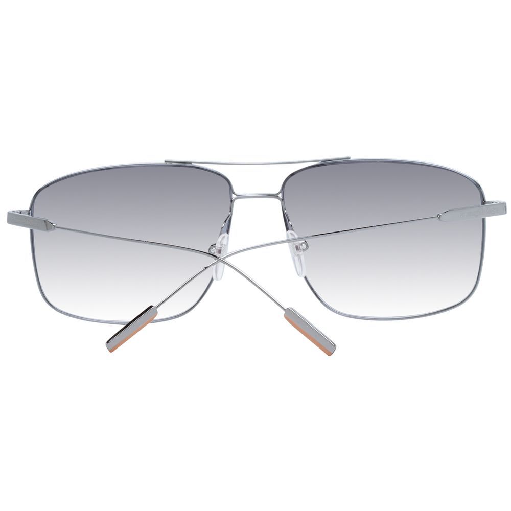 Gray Metal Sunglasses