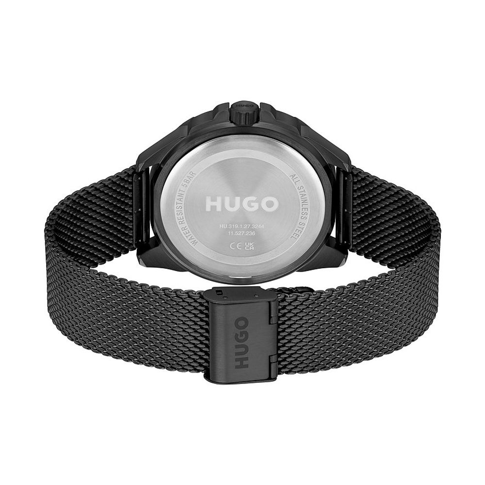 Black Stainless Steel Watch