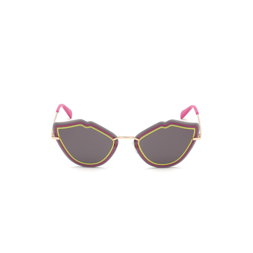 Multicolor Metal Sunglasses