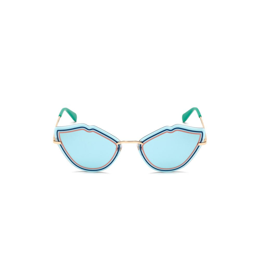 Multicolor Metal Sunglasses