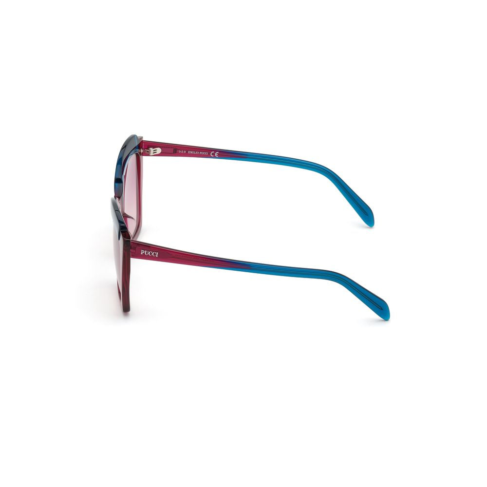Multicolor Acetate Sunglasses