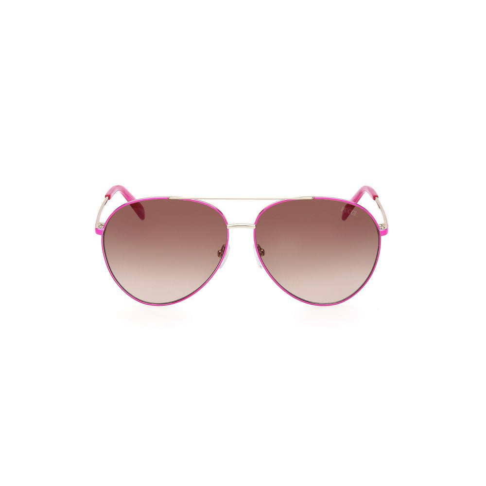 Multicolor Metal Sunglasses