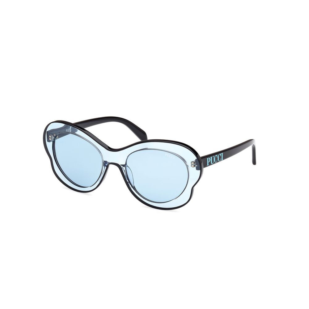 Blue Acetate Sunglasses