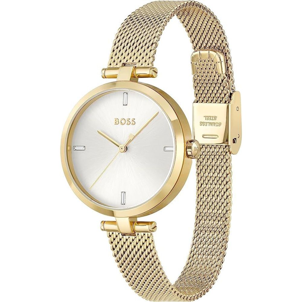 Gold Stainless Steel Watch