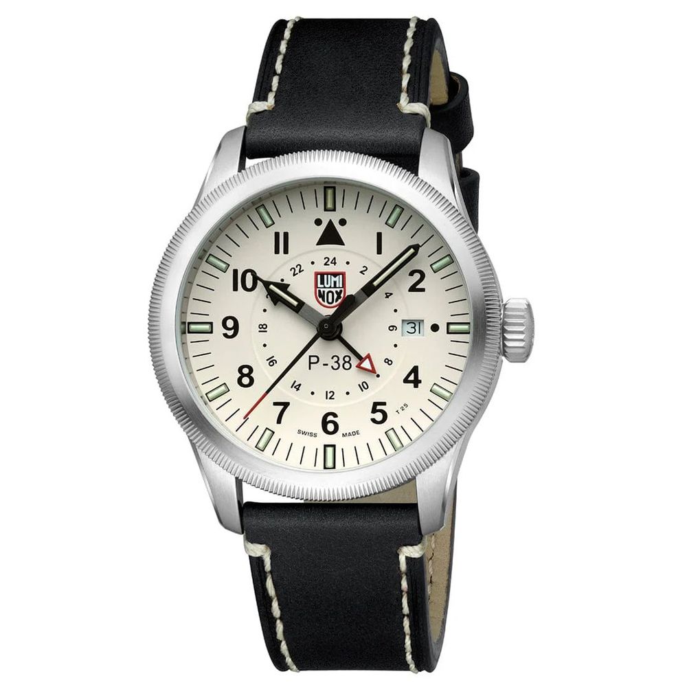 Black Leather Watch