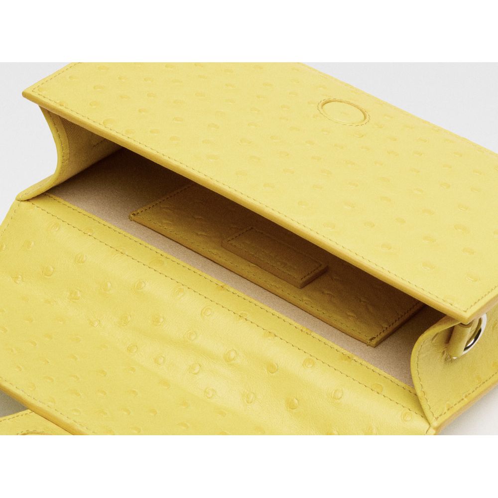 Yellow Leather Handbag