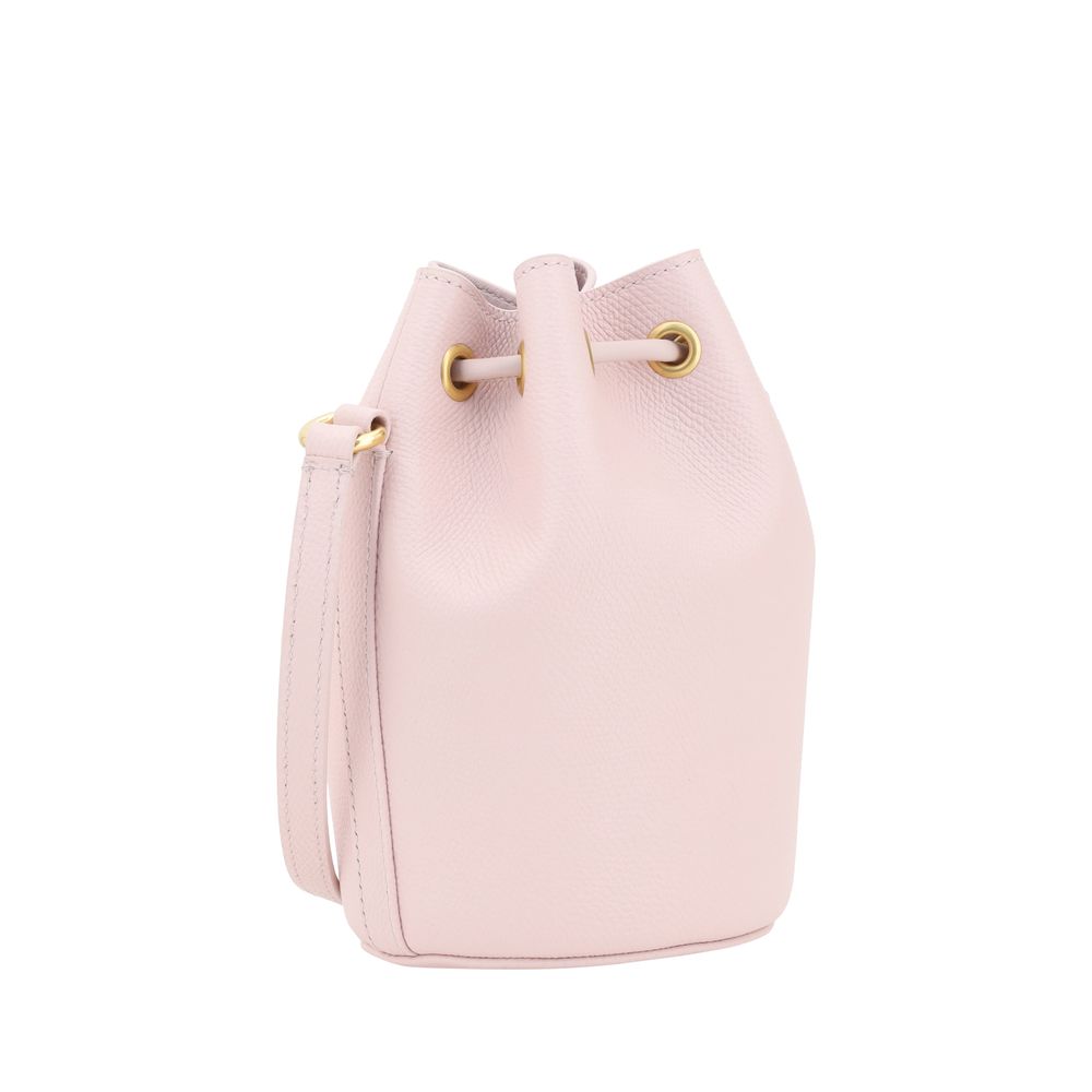 Mini Vlogo Drawstring Bucket Bag