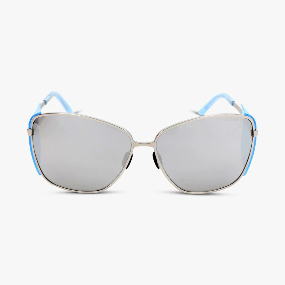 Gray Metal Sunglasses