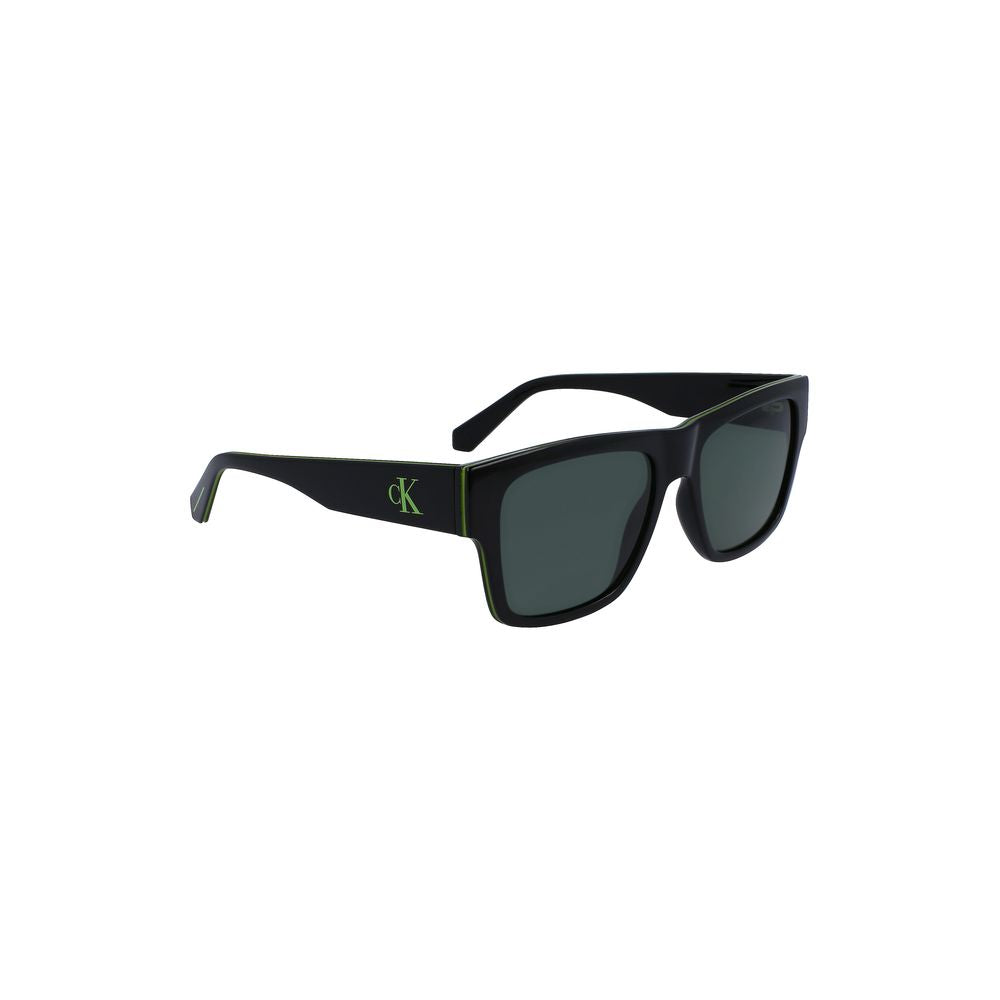 Black Plastic Men Sunglasses
