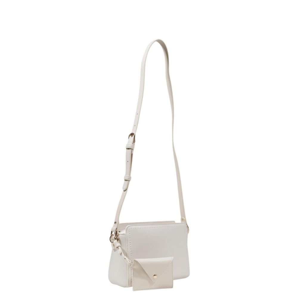 Cream Polyethylene Handbag