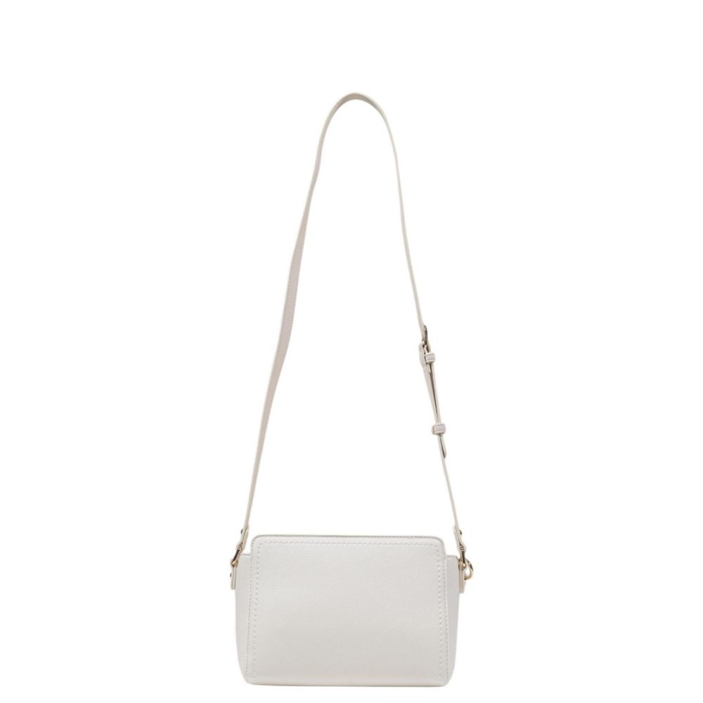 Cream Polyethylene Handbag