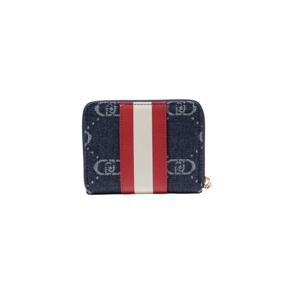 Blue Polyester Wallet
