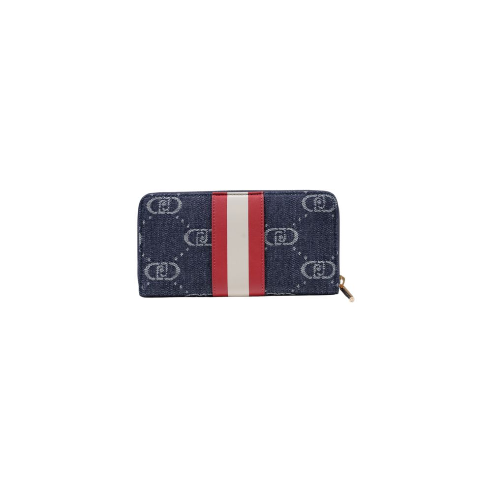 Blue Polyester Wallet