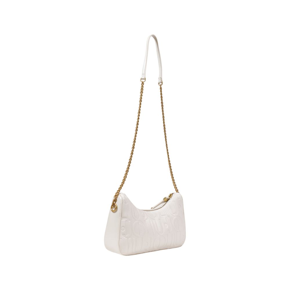 Cream Polyethylene Handbag