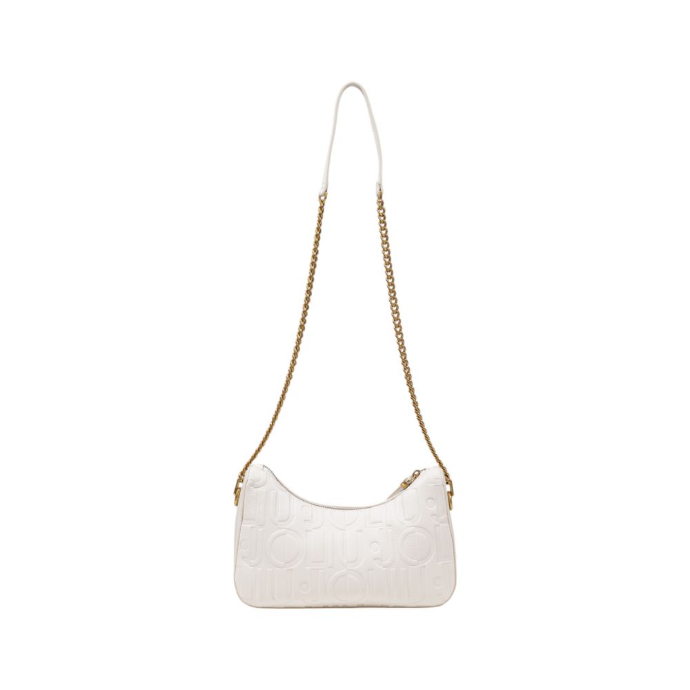 Cream Polyethylene Handbag
