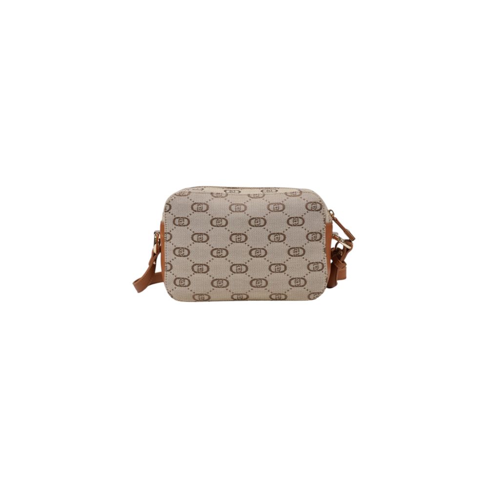 Beige Polyester Handbag