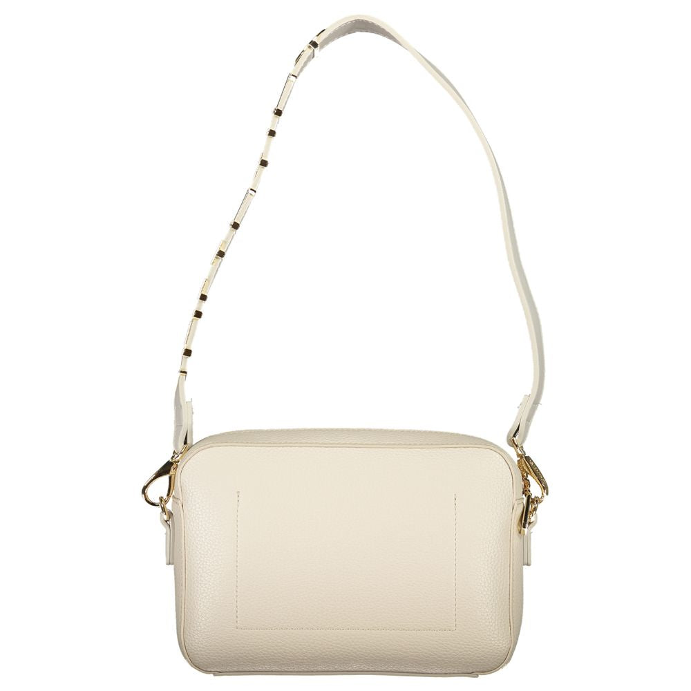 Gray Polyethylene Women Handbag