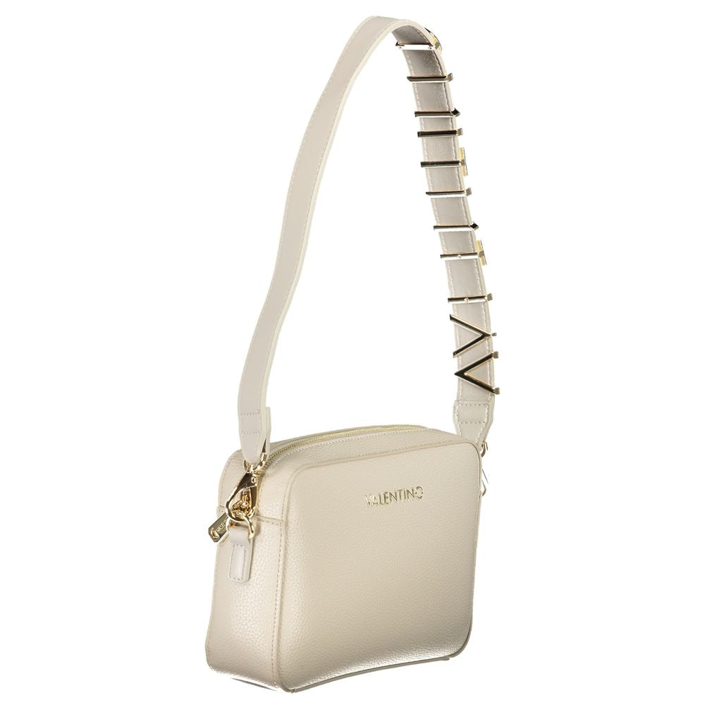 Gray Polyethylene Women Handbag
