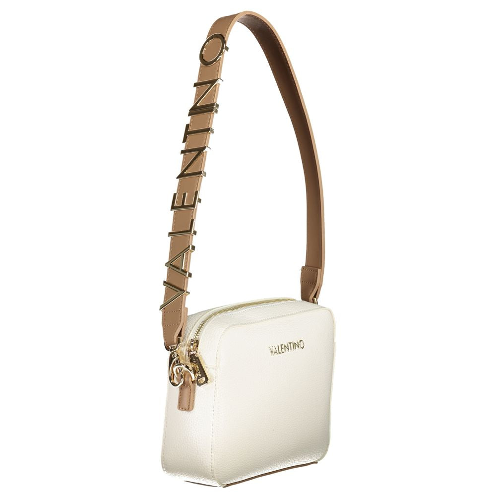 White Polyethylene Women Handbag