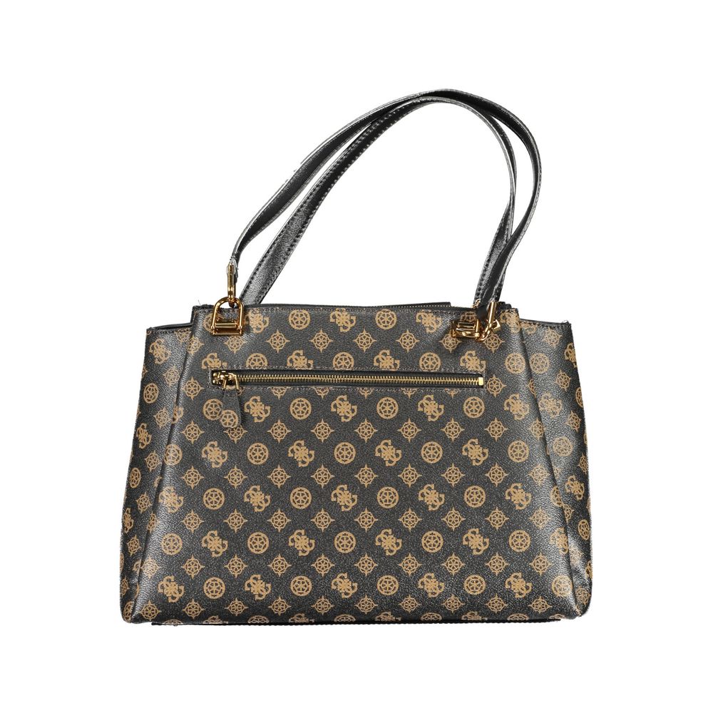 Brown Polyethylene Handbag