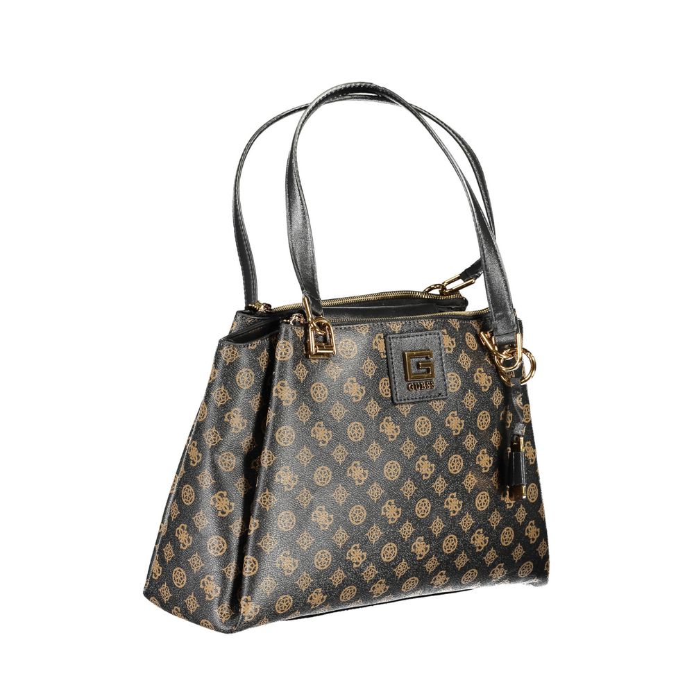 Brown Polyethylene Handbag