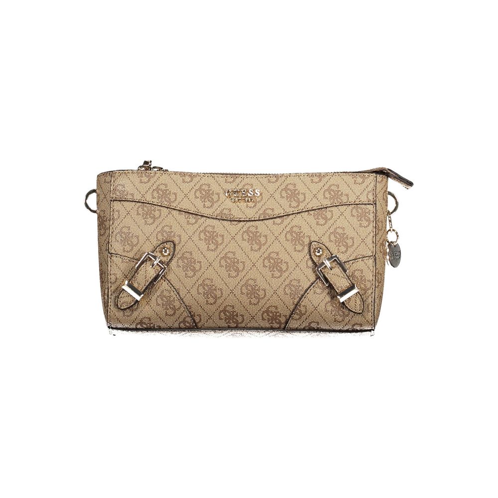Beige Polyethylene Handbag