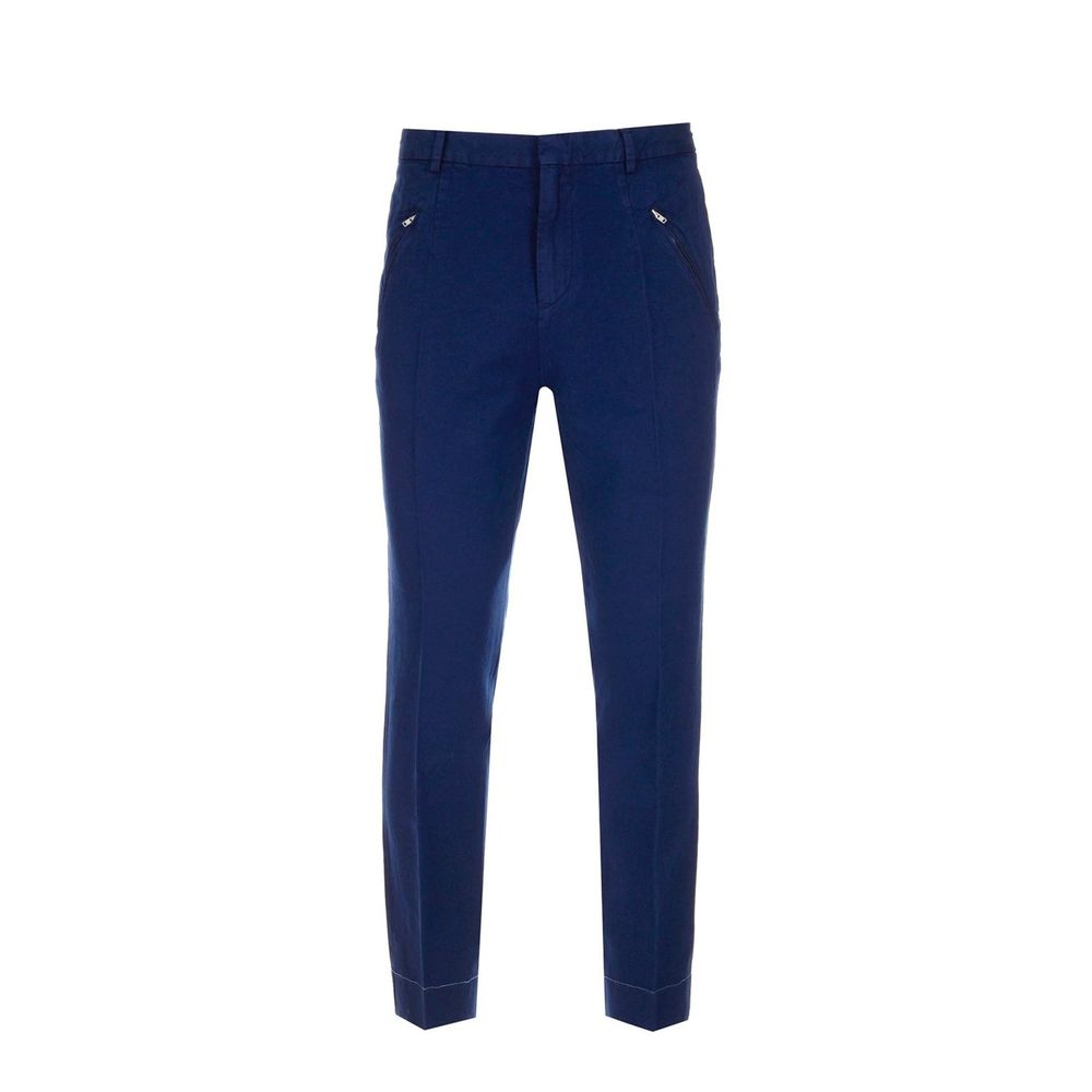 Cotton Denim Trousers