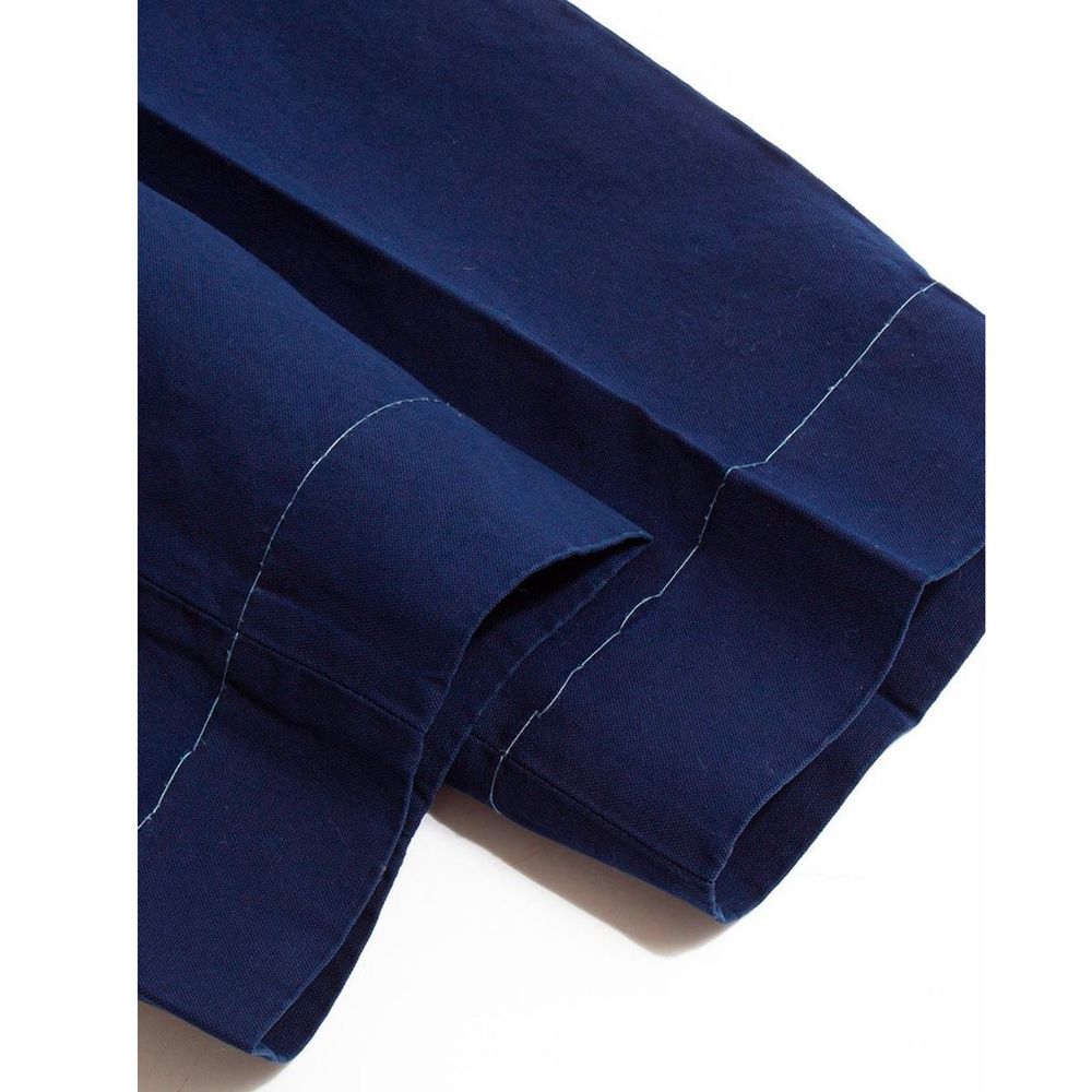 Cotton Denim Trousers