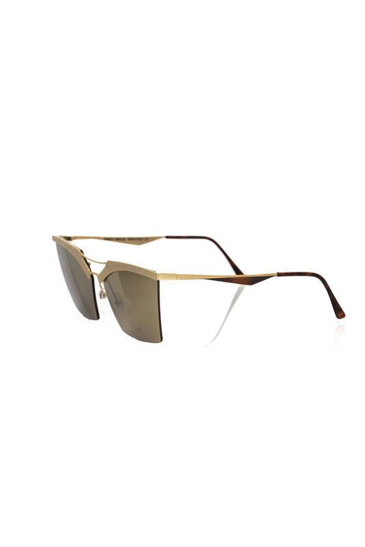 Gold Metallic Women Sunglass