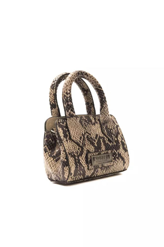 Brown Leather Women Mini Tote