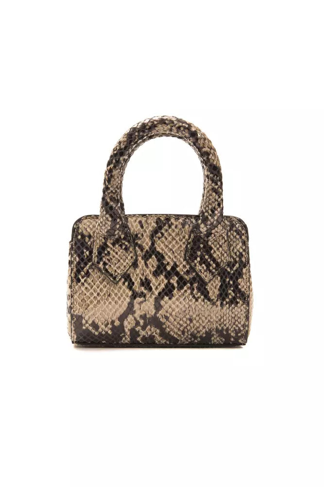 Brown Leather Women Mini Tote