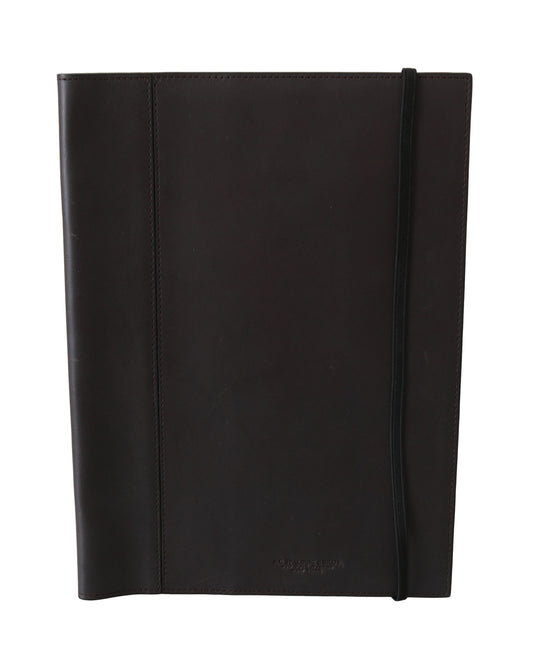 Elegant Leather Passport Wallet - Sleek Travel Essential