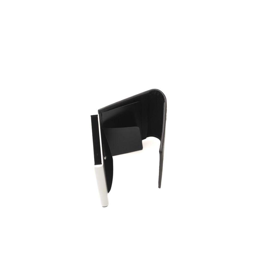 Black Calfskin Men Wallet
