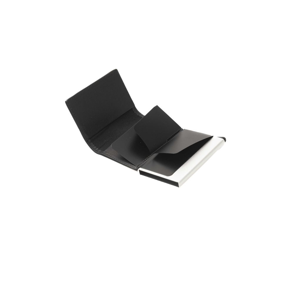 Black Calfskin Men Wallet