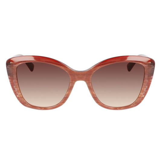 Red Acetate Sunglasses