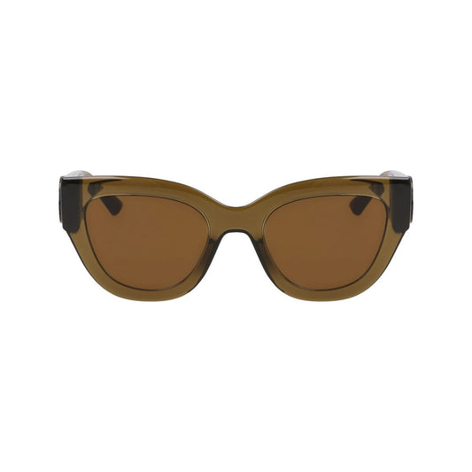 Brown Injected Sunglasses