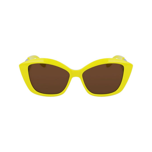 Yellow Injected Sunglasses