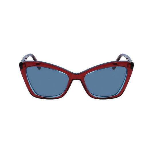 Red Acetate Sunglasses