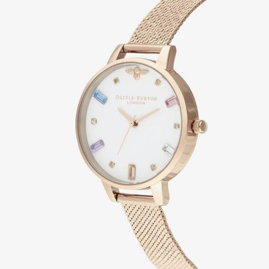 Multicolor Stainless Steel Watch
