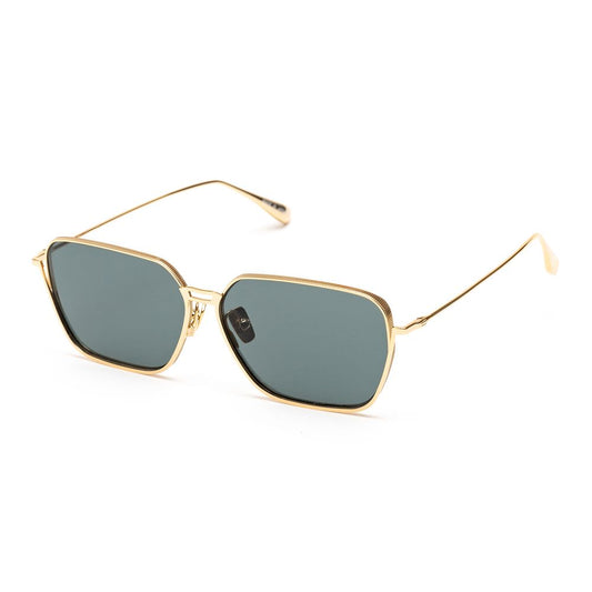 Gold Stainless Steel Stainless Steel Sunglasses