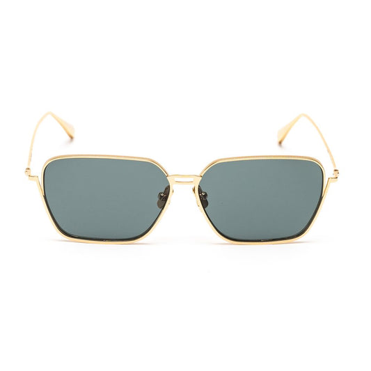 Gold Stainless Steel Stainless Steel Sunglasses
